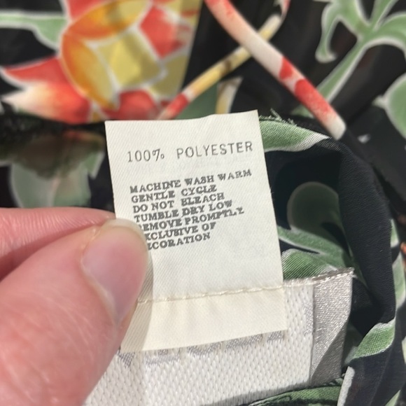 Natori Vintage Rose Floral Semi Sheer Lace Trim Slip Dres - Picture 10 of 11